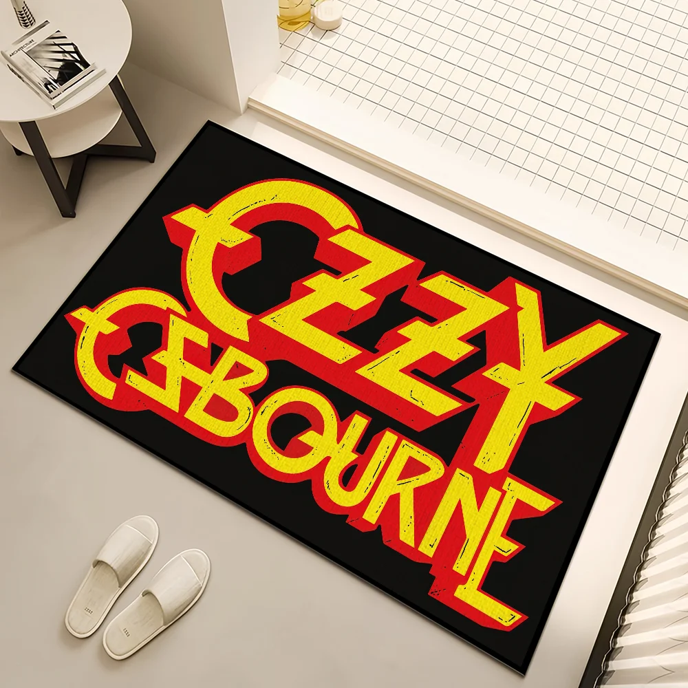 Classic Door Mat For Bedroom Singer Decoration Kitchen Ozzy O-Osbourne Bath Carpet House Super Absorbent Rug Foot Non-slip - Imagen 5