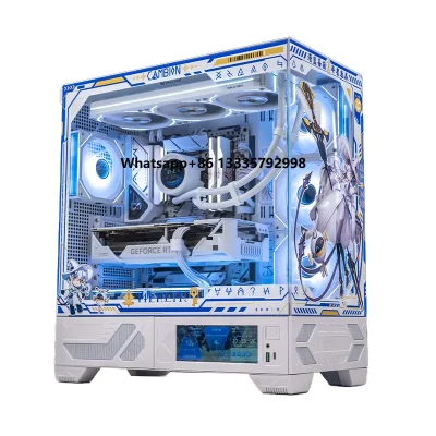 New Best Selling OEM Gamer Desktop Computer Core i9/R9/R7 9800x3d 7800x3d 64GB for RTX 5080 5070 16GB New Gaming PC