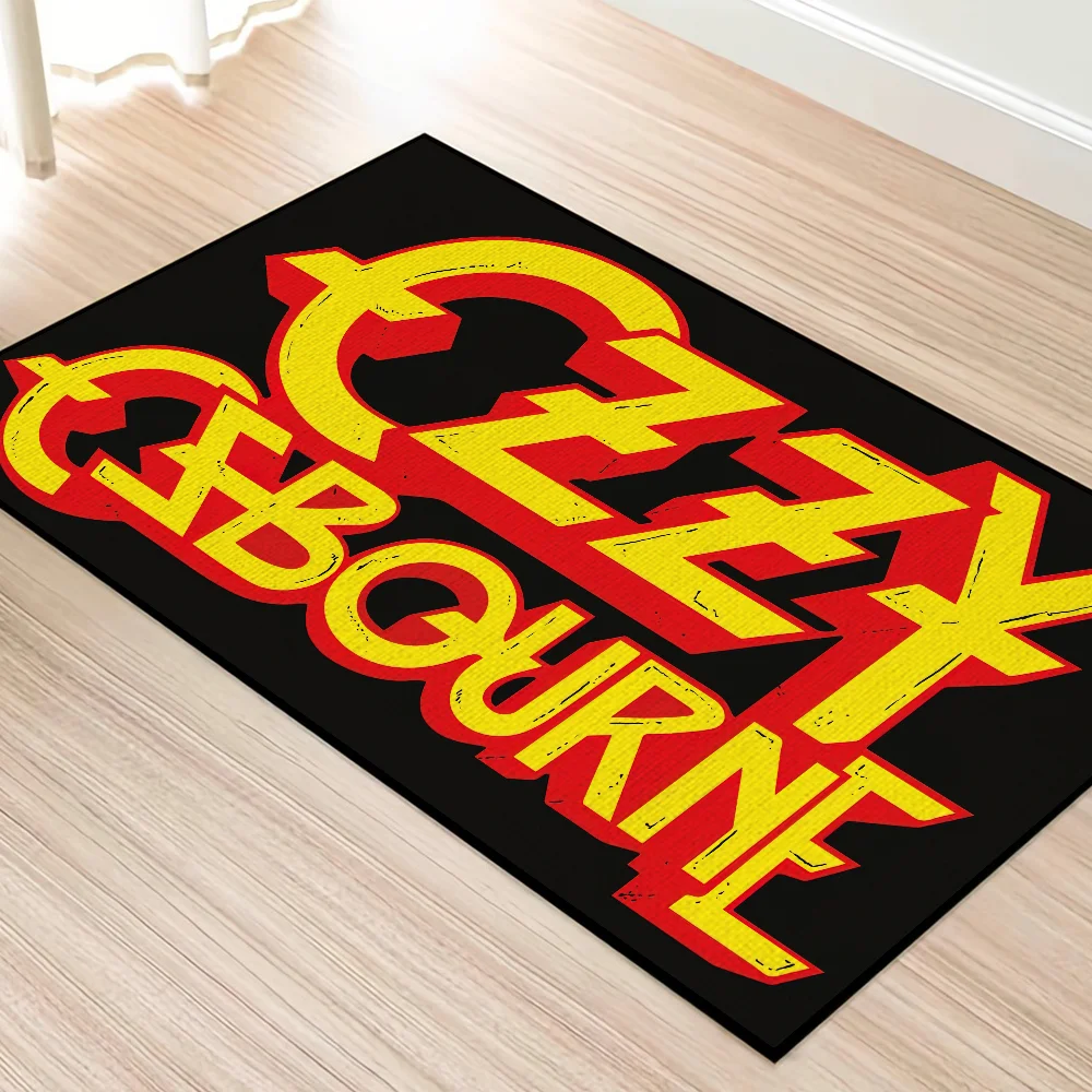 Classic Door Mat For Bedroom Singer Decoration Kitchen Ozzy O-Osbourne Bath Carpet House Super Absorbent Rug Foot Non-slip - Imagen 2