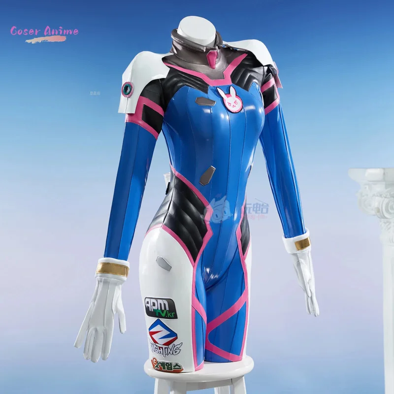 D.Va Cosplay Costume Game Overwatch Uniform Halloween Carnival Party Christmas Play Role Clothes Clothing - Imagen 4