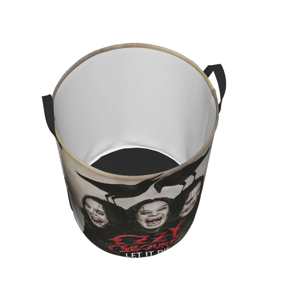 Ozzy Osbourne Laundry Basket Foldable Prince Of Darkness Clothes Hamper for Nursery Kids Toys Storage Bag - Imagen 3