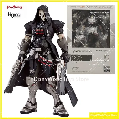 100% Original Figma 393 Overwatch Reaper In Stock Anime Action Collection Figures Model Toys